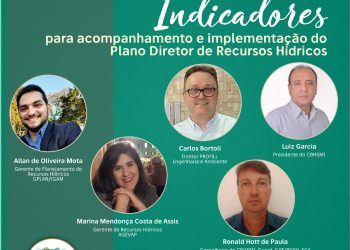 Participe do Webnário que irá discutir sobre implementação dos recursos hídricos em nossa região