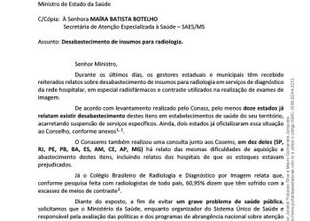 Conselho Nacional de Secretários de Saúde envia ofício sobre a falta de medicamentos em alguns estados do Brasil